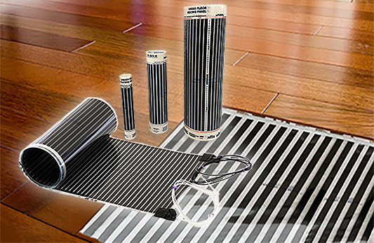 FilmHeat radiant floor heating system